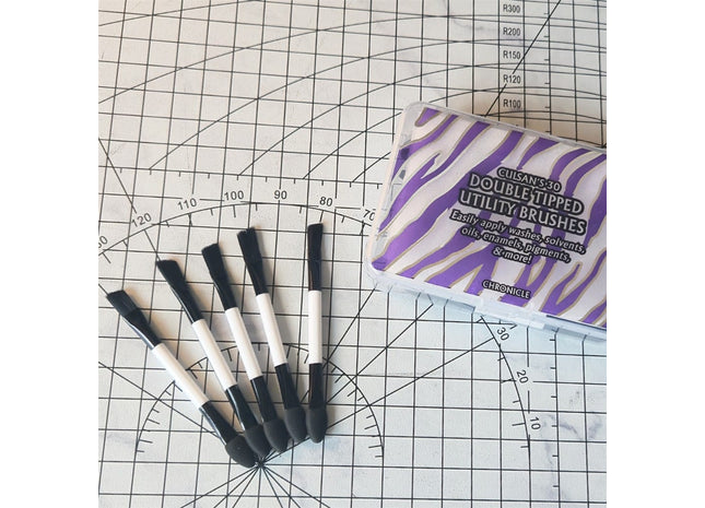 Gamers Guild AZ Chronicle RPG Accessories Chronicle RPG Accessories: Culsan's Double Ended Brushes (Pre-Order) Southern Hobby