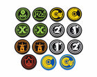 Gamers Guild AZ Chrono Core TCG Chrono Core TCG: Premium Acrylic Token Set (Pre-Order) Southern Hobby