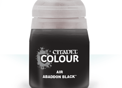 Gamers Guild AZ Citadel Citadel Paint: Air - Abaddon Black (24ml) Games-Workshop