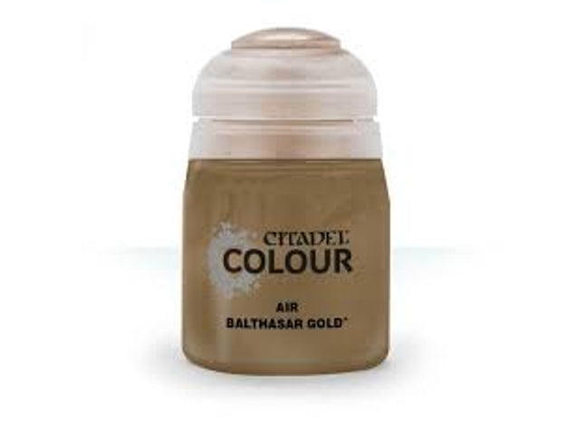 Gamers Guild AZ Citadel Citadel Paint: Air - Balthasar Gold (24ml) Games-Workshop