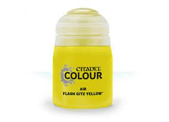 Gamers Guild AZ Citadel Citadel Paint: Air - Flash Gitz Yellow (24ml) Games-Workshop