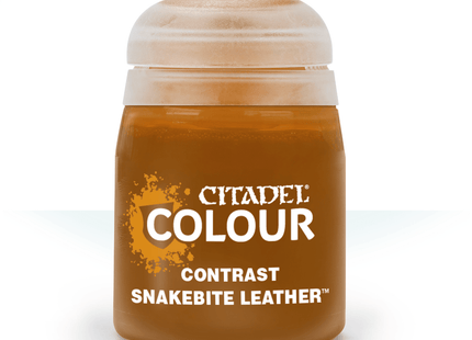 Gamers Guild AZ Citadel Citadel Paint: Contrast - Snakebite Leather (18ml) Games-Workshop