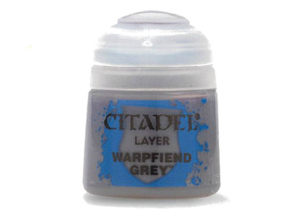Gamers Guild AZ Citadel Citadel Paint: Layer - Warpfiend Grey (12ml) Games-Workshop