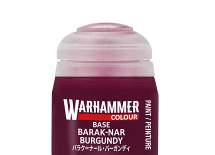 Gamers Guild AZ Citadel Warhammer Colour Paint: Base - Barak-Nar Burgundy (12ml) Games-Workshop