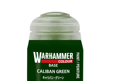 Gamers Guild AZ Citadel Warhammer Colour Paint: Base - Caliban Green (12ml) Games-Workshop