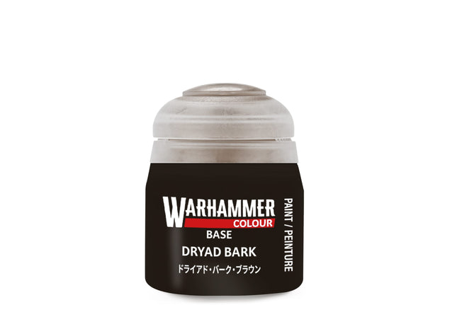 Gamers Guild AZ Citadel Warhammer Colour Paint: Base - Dryad Bark (12ml) Games-Workshop