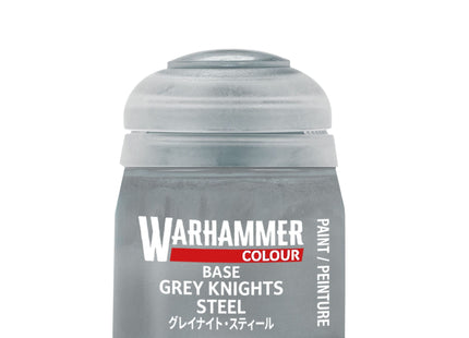 Gamers Guild AZ Citadel Warhammer Colour Paint: Base - Grey Knights Steel (12ml) Games-Workshop