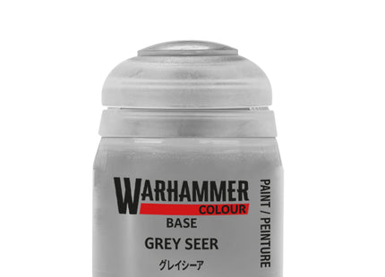 Gamers Guild AZ Citadel Warhammer Colour Paint: Base - Grey Seer (12ml) Games-Workshop