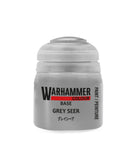 Gamers Guild AZ Citadel Warhammer Colour Paint: Base - Grey Seer (12ml) Games-Workshop