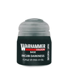 Gamers Guild AZ Citadel Warhammer Colour Paint: Base - Incubi Darkness (12ml) Games-Workshop