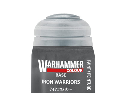 Gamers Guild AZ Citadel Warhammer Colour Paint: Base - Iron Warriors (12ml) Games-Workshop