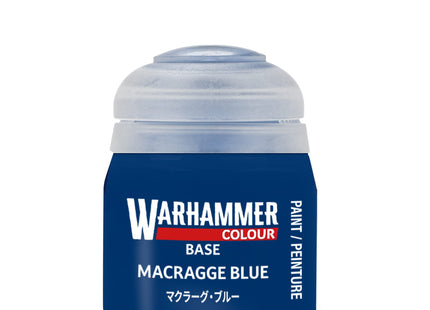 Gamers Guild AZ Citadel Warhammer Colour Paint: Base - Macragge Blue (12ml) Games-Workshop
