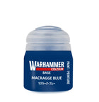 Gamers Guild AZ Citadel Warhammer Colour Paint: Base - Macragge Blue (12ml) Games-Workshop