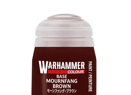 Gamers Guild AZ Citadel Warhammer Colour Paint: Base - Mournfang Brown (12ml) Games-Workshop