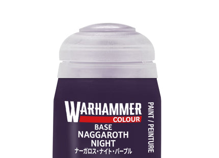 Gamers Guild AZ Citadel Warhammer Colour Paint: Base - Naggaroth Night (12ml) Games-Workshop