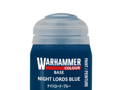 Gamers Guild AZ Citadel Warhammer Colour Paint: Base - Night Lords Blue (12ml) Games-Workshop