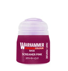 Gamers Guild AZ Citadel Warhammer Colour Paint: Base - Screamer Pink (12ml) Games-Workshop
