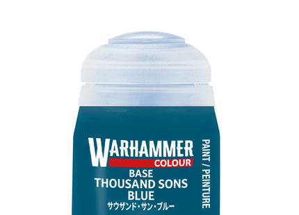 Gamers Guild AZ Citadel Warhammer Colour Paint: Base - Thousand Sons Blue (12ml) Games-Workshop