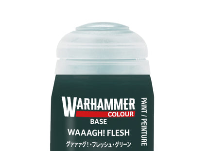 Gamers Guild AZ Citadel Warhammer Colour Paint: Base - Waaagh! Flesh (12ml) Games-Workshop