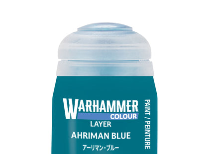 Gamers Guild AZ Citadel Warhammer Colour Paint: Layer - Ahriman Blue (12ml) Games-Workshop