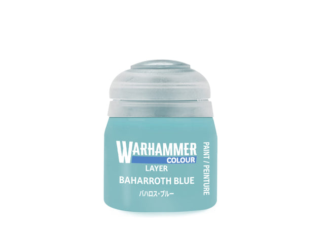Gamers Guild AZ Citadel Warhammer Colour Paint: Layer - Baharroth Blue (12ml) Games-Workshop
