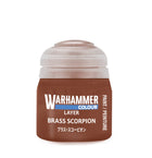 Gamers Guild AZ Citadel Warhammer Colour Paint: Layer - Brass Scorpion (12ml) Games-Workshop