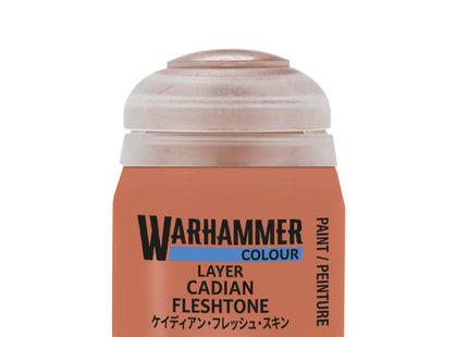 Gamers Guild AZ Citadel Warhammer Colour Paint: Layer - Cadian Fleshtone (12ml) Games-Workshop