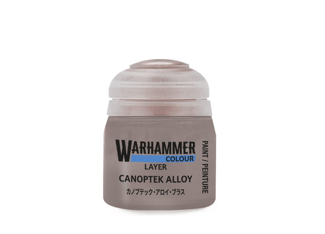 Gamers Guild AZ Citadel Warhammer Colour Paint: Layer - Canoptek Alloy (12ml) Games-Workshop