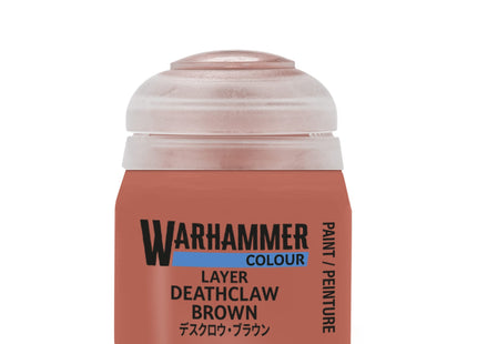 Gamers Guild AZ Citadel Warhammer Colour Paint: Layer - Deathclaw Brown (12ml) Games-Workshop