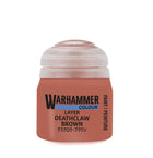 Gamers Guild AZ Citadel Warhammer Colour Paint: Layer - Deathclaw Brown (12ml) Games-Workshop