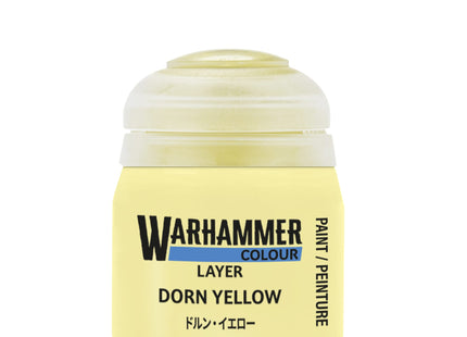 Gamers Guild AZ Citadel Warhammer Colour Paint: Layer - Dorn Yellow (12ml) Games-Workshop