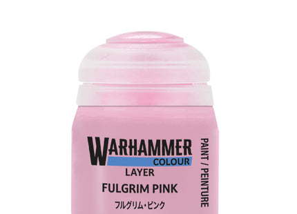 Gamers Guild AZ Citadel Warhammer Colour Paint: Layer - Fulgrim Pink (12ml) Games-Workshop
