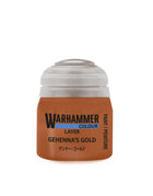 Gamers Guild AZ Citadel Warhammer Colour Paint: Layer - Gehenna's Gold (12ml) Games-Workshop