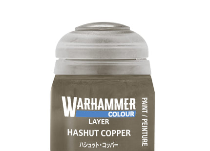 Gamers Guild AZ Citadel Warhammer Colour Paint: Layer - Hashut Copper (12ml) Games-Workshop