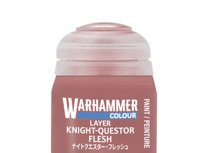 Gamers Guild AZ Citadel Warhammer Colour Paint: Layer - Knight-Questor Flesh (12ml) Games-Workshop