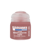 Gamers Guild AZ Citadel Warhammer Colour Paint: Layer - Knight-Questor Flesh (12ml) Games-Workshop