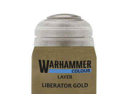 Gamers Guild AZ Citadel Warhammer Colour Paint: Layer - Liberator Gold (12ml) Games-Workshop