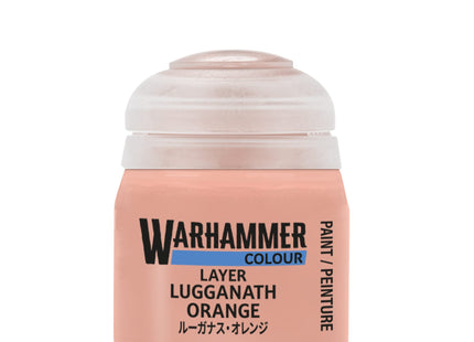 Gamers Guild AZ Citadel Warhammer Colour Paint: Layer - Lugganath Orange (12ml) Games-Workshop