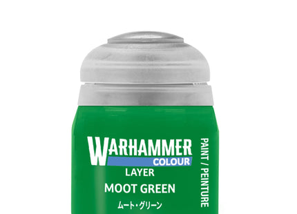 Gamers Guild AZ Citadel Warhammer Colour Paint: Layer - Moot Green (12ml) Games-Workshop