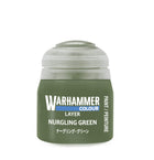 Gamers Guild AZ Citadel Warhammer Colour Paint: Layer - Nurgling Green (12ml) Games-Workshop