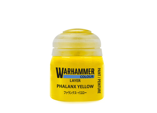 Gamers Guild AZ Citadel Warhammer Colour Paint: Layer - Phalanx Yellow (12ml) Games-Workshop