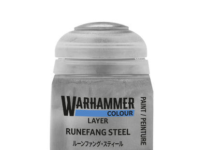 Gamers Guild AZ Citadel Warhammer Colour Paint: Layer - Runefang Steel (12ml) Games-Workshop