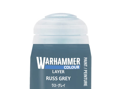 Gamers Guild AZ Citadel Warhammer Colour Paint: Layer - Russ Grey (12ml) Games-Workshop