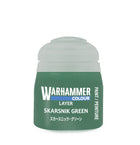 Gamers Guild AZ Citadel Warhammer Colour Paint: Layer - Skarsnik Green (12ml) Games-Workshop
