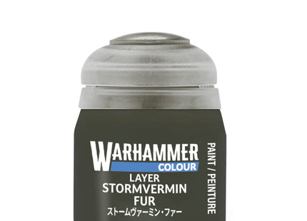 Gamers Guild AZ Citadel Warhammer Colour Paint: Layer - Stormvermin Fur (12ml) Games-Workshop