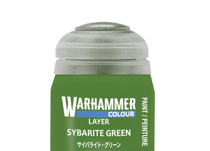 Gamers Guild AZ Citadel Warhammer Colour Paint: Layer - Sybarite Green (12ml) Games-Workshop