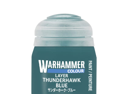 Gamers Guild AZ Citadel Warhammer Colour Paint: Layer - Thunderhawk Blue (12ml) Games-Workshop