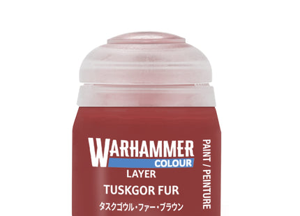Gamers Guild AZ Citadel Warhammer Colour Paint: Layer - Tuskgor Fur (12ml) Games-Workshop