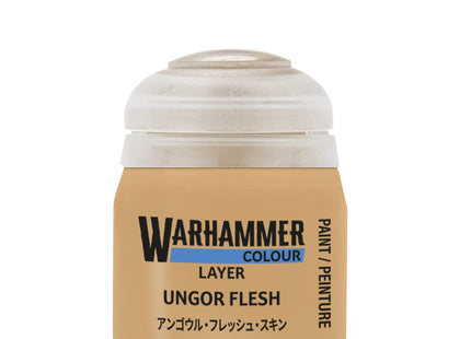 Gamers Guild AZ Citadel Warhammer Colour Paint: Layer - Ungor Flesh (12ml) Games-Workshop
