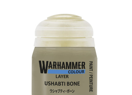 Gamers Guild AZ Citadel Warhammer Colour Paint: Layer - Ushabti Bone (12ml) Games-Workshop